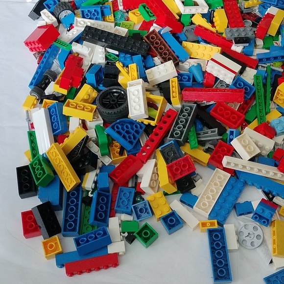 Lego building bricks parts 4 pounds random Set #2 - Picture 3 of 9
